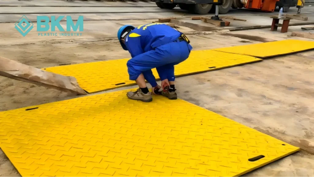 Temporary Road Project in the USA