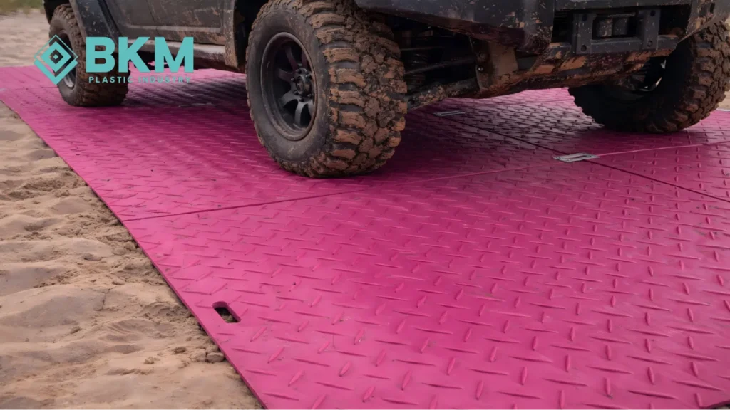 Temporary Road Project in the USA