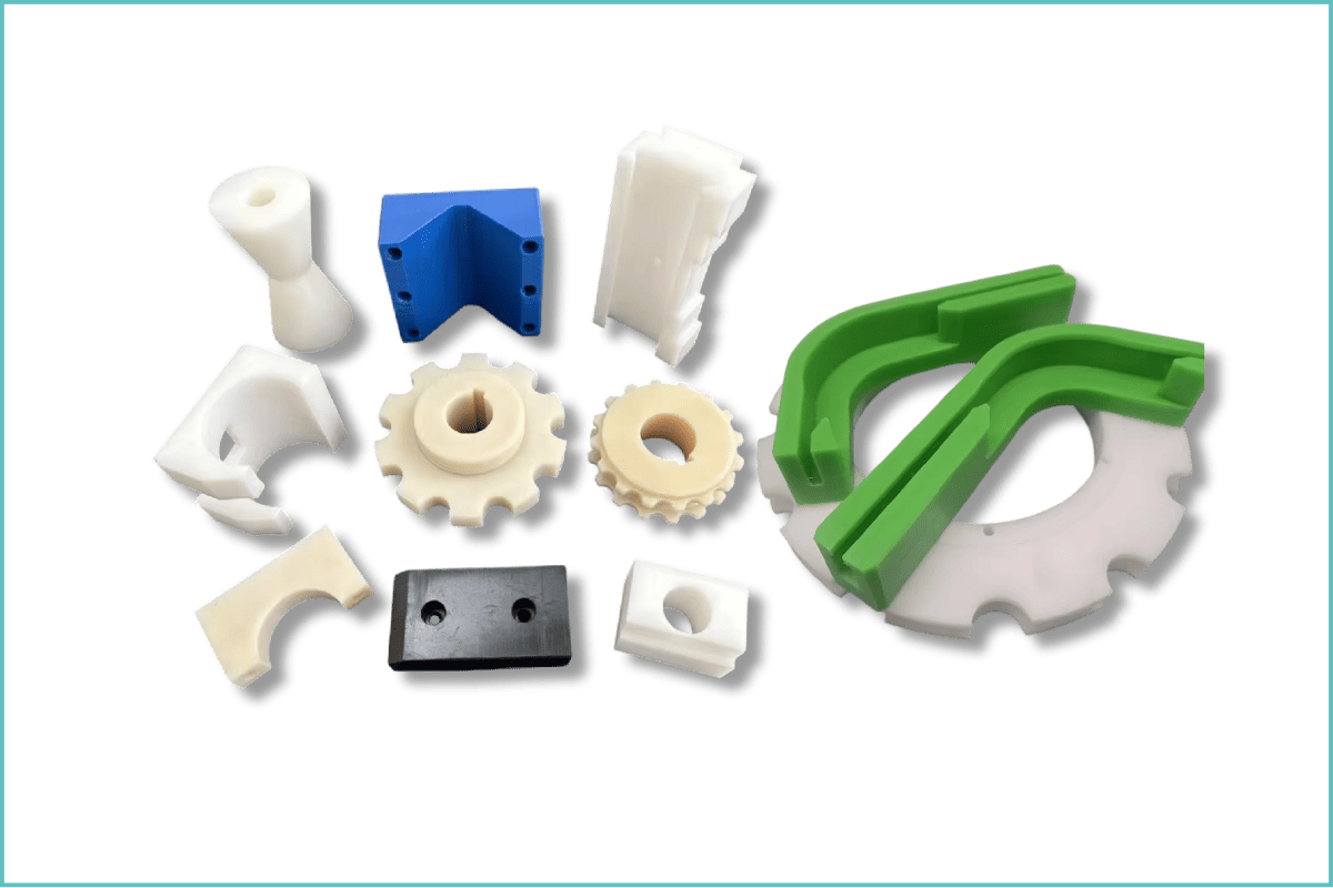Custom industrial plastic components