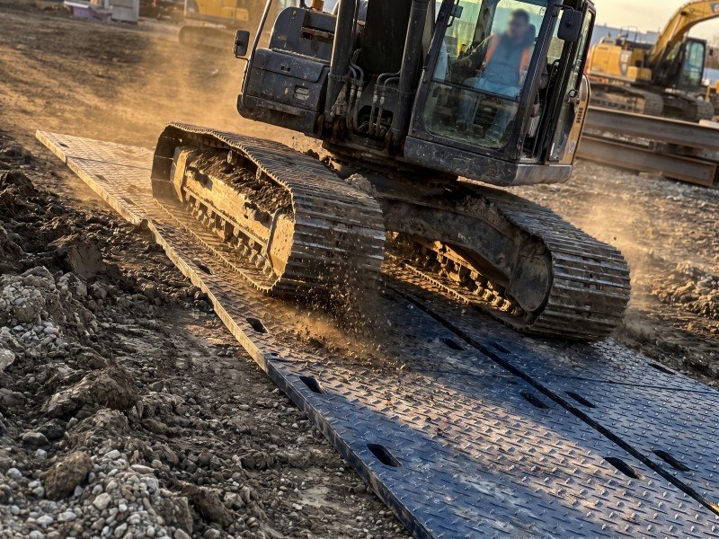 temporary roadway mats