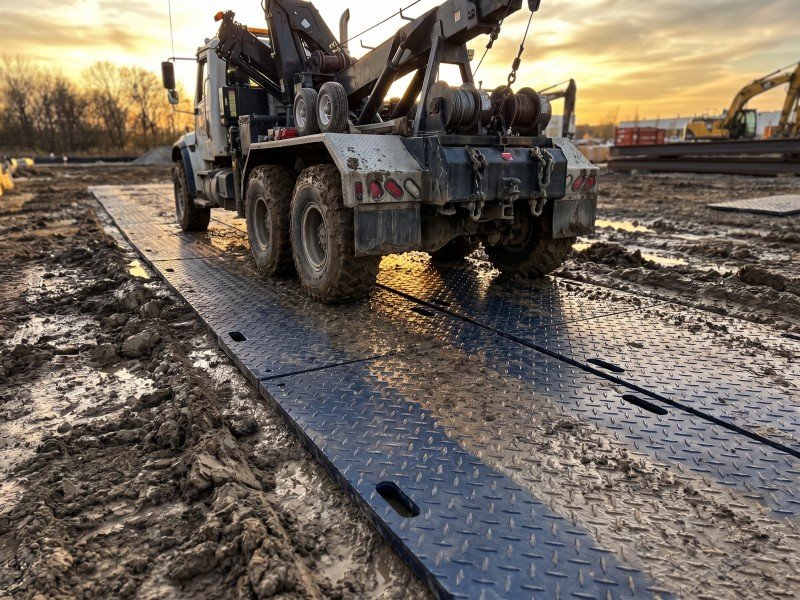 the portable protective ground mat rental ground protection mats