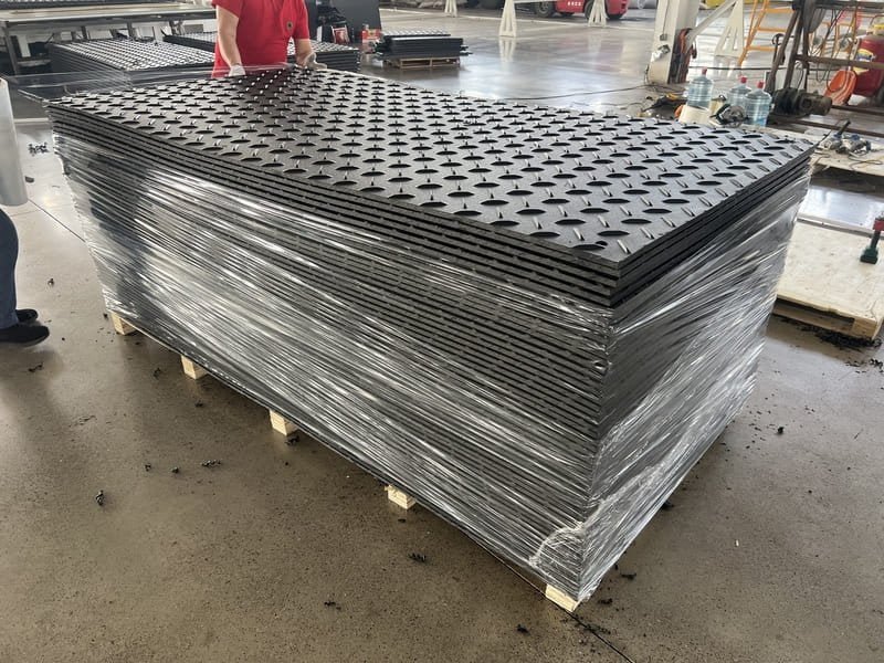 driveway protection mats packing and shipment