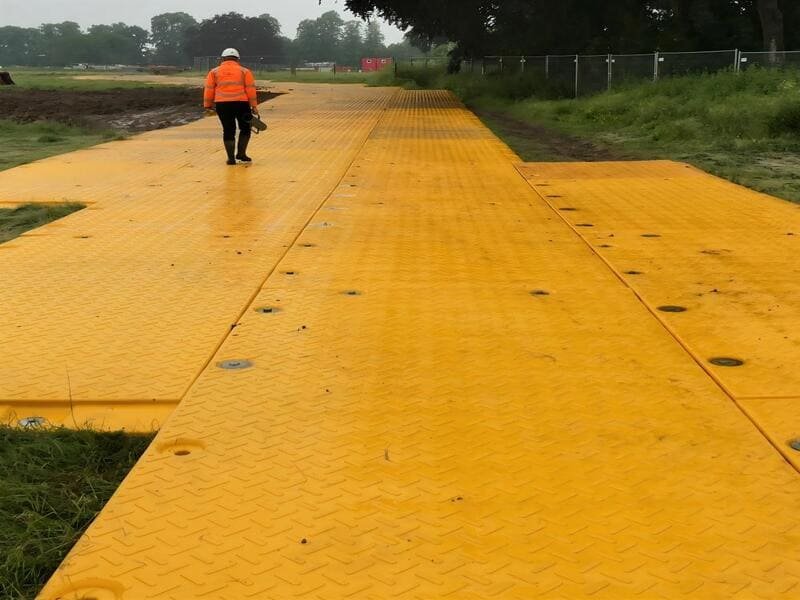 Lightweight Ground Protection Mats