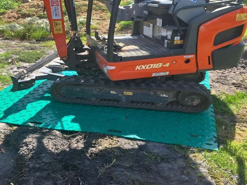 composite ground protection mats