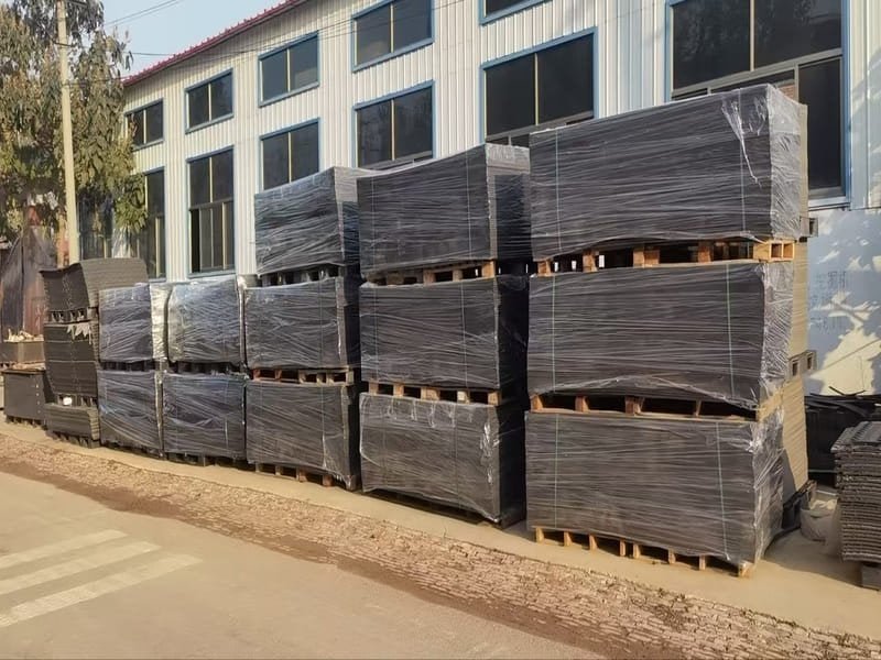 track mat ground protection application