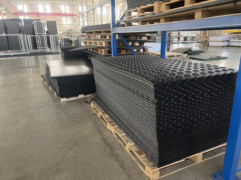 100 Mats First, Sold Out in One Month: How a North American Distributor Tested BKM HDPE Ground Protection Mats