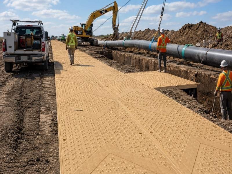Pipeline Access Mats