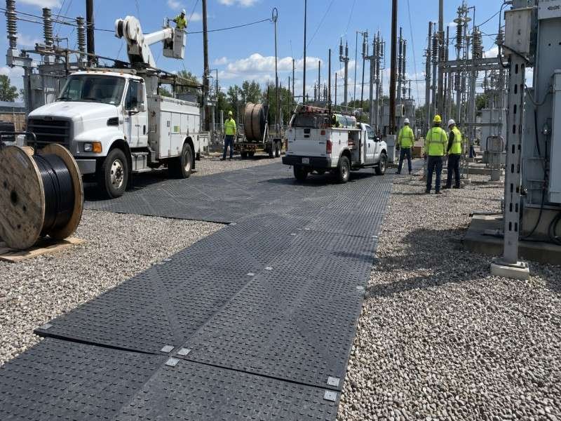 Oil and gas ground protection application