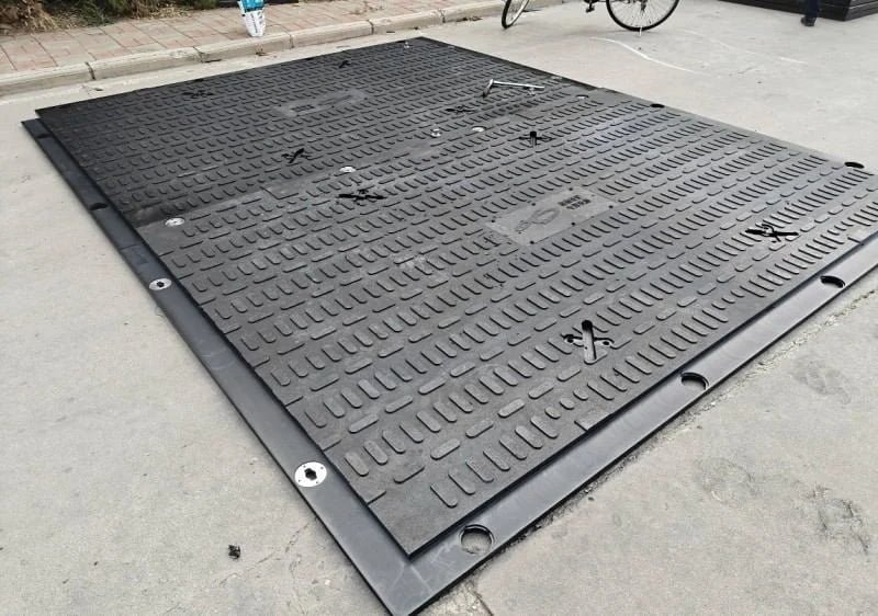 Plastic Construction Mats for Heavy Civil Construction